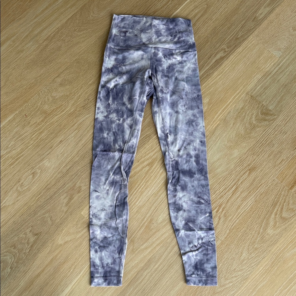 Lululemon align Tie-Dye Leggings, size 4